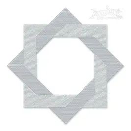 Dual Square Frame Extra Large Quilt Block Embroidery Design