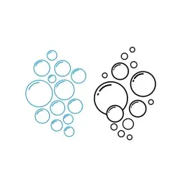 Bubbling Bubbles SVG Cuttable Design