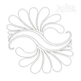 Floral Splash Quilt Block Embroidery Designs