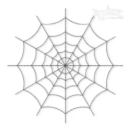 Spider Web Embroidery Designs