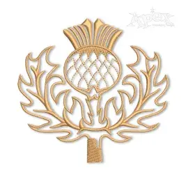 Scottish Thistle Art Embroidery Designs