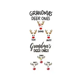 Grandma's Deer Ones Cuttable Designs