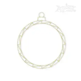Ornament Run Stitch Embroidery Frame