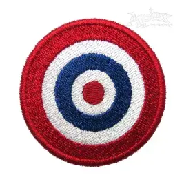 Bullseye Target Embroidery Designs