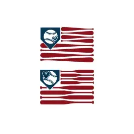 Baseball Flag SVG Cuttable Designs