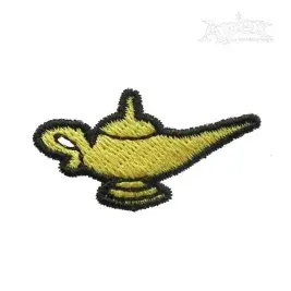 Genie Lamp Embroidery Design