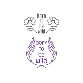 Born to be Wild SVG Cuttable Designs