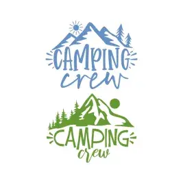 Camping Crew SVG Cuttable Designs