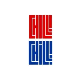Chill! Block Text Word Art SVG Cuttable Designs