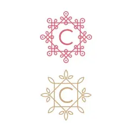 Diamond Decorative Square Cuttable Frames SVG Designs