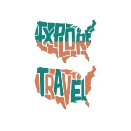 USA America Map Explore Travel SVG Cuttable Designs