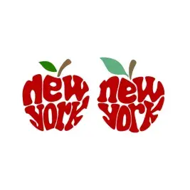 New York Apple SVG Cuttable Designs