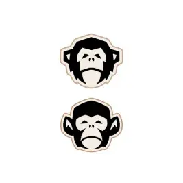 Ape Monkey Face SVG Cuttable Designs