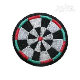 Dartboard Embroidery Design