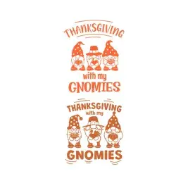 Thanksgiving with my Gnomies SVG Cuttable Designs