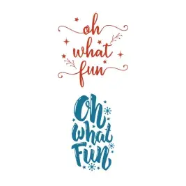 Oh What Fun SVG Cuttable Designs