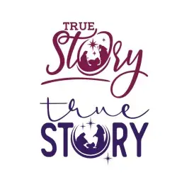 Christmas Nativity True Story SVG Cuttable Designs