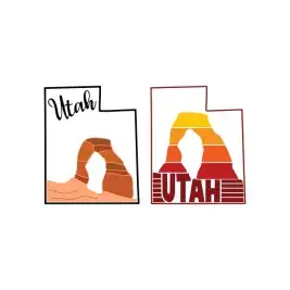 Utah State SVG Moab Arch