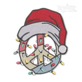 Christmas Peace Sign