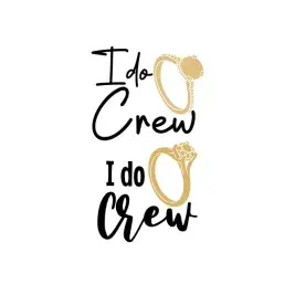I Do Crew SVG Wedding Ring