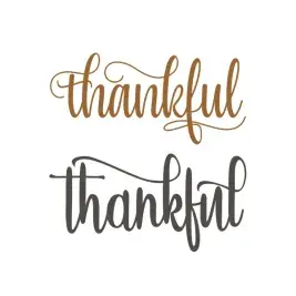 Thankful SVG