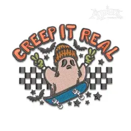 Creep It Real Skating Ghost