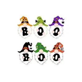 Halloween Gnomes Boo SVG