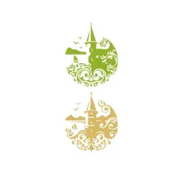 Castle Silhouette Icon SVG