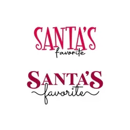 Santa's Favorite SVG Cuttable Design