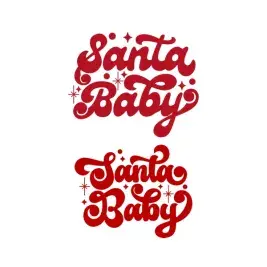 Santa Baby SVG Cuttable Design