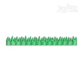 Green Grass Seamless Border