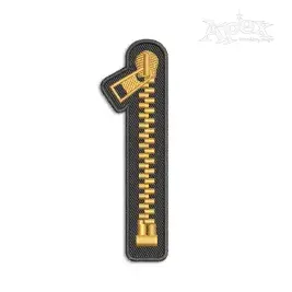 Zipper Fastening Machine Embroidery Design