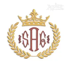 Laurel Wreath Crown Frame