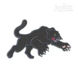 Black Panther Machine Embroidery Design