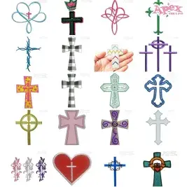 Cross Embroidery Designs Bundle thumbnail