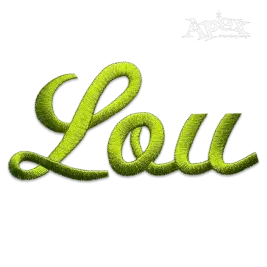 Alabama Script Machine Embroidery Fonts