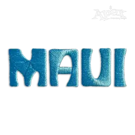 Aloha Hawaii Tiki Machine Embroidery Fonts