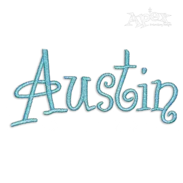 Angelica Machine Embroidery Font by Apex Designs