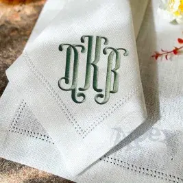 Arles Monogram Embroidery Font