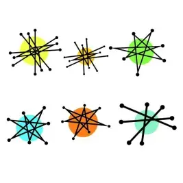 Atomic Starburst SVG Cuttable Design