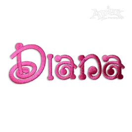 Baby Dots Machine Embroidery Fonts by Apex Designs Fonts