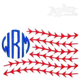 Baseball Bat and Stitches Flag Frames 