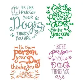 Be The Person SVG Cuttable Designs
