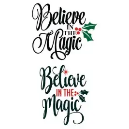 Believe in the Magic SVG Cuttable Design