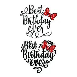 Best Birthday Ever SVG Cuttable Design