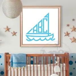 Boat Monogram TrueType Font