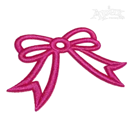 Bow Tie Ribbon 3D Puff