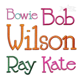 Machine Embroidery Font by Apex Digitizing