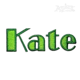 Broadway Playbill Style Machine Embroidery Font by Apex Designs