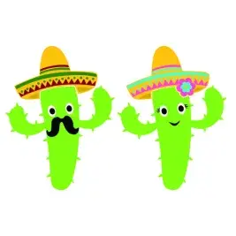Cactus Sombrero SVG Cuttable Design